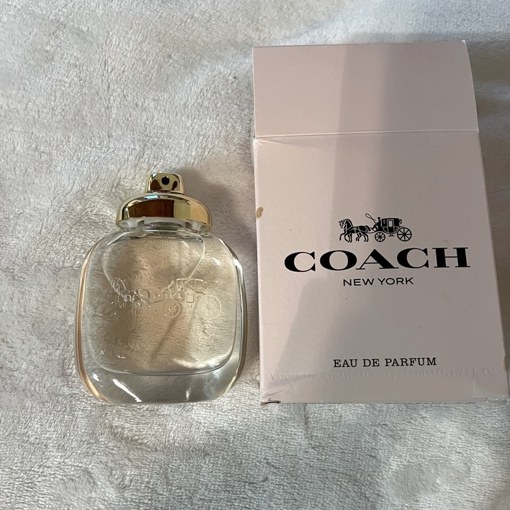 Coach signature eau de parfum 1.7 oz with box
